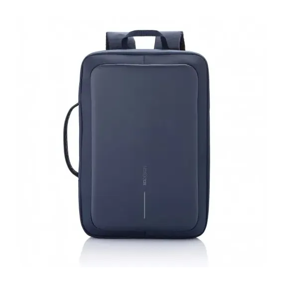 RUCSAC PENTRU LAPTOP BOBBY BIZZ, PIELE ARTIFICIALA, ALBASTRU INCHIS