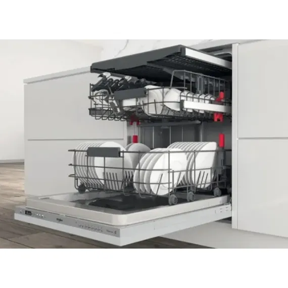 ПОСУДОМОЕЧНАЯ МАШИНА WHIRLPOOL WIC 3C33 PFE, СЕРЕБРИСТЫЙ