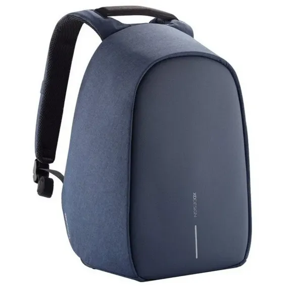 RUCSAC PENTRU LAPTOP BOBBY HERO REGULAR, 15.6", PIELE ARTIFICIALA, ALBASTRU INCHIS
