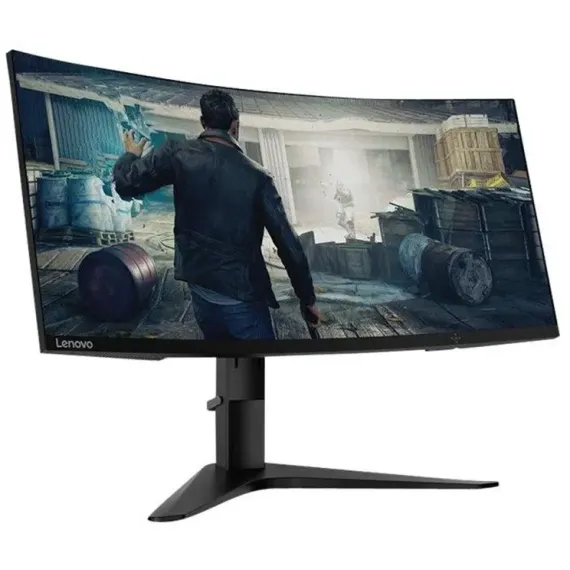 34" MONITOR GAMING LENOVO G34W-10, VA 3440X1440 WQHD, NEGRU