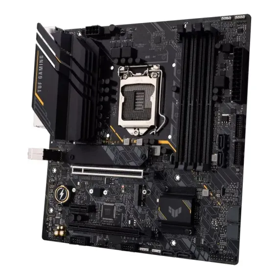 PLACA DE BAZA ASUS TUF GAMING B560M-E, LGA1200, INTEL B560, MICRO-ATX