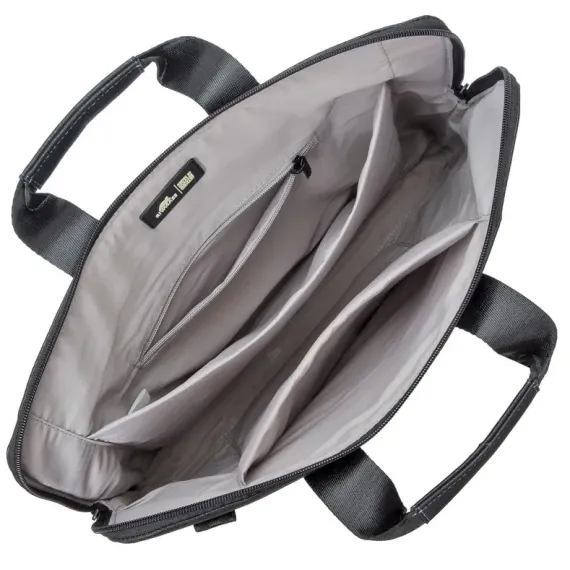 СУМКА ДЛЯ НОУТБУКА RIVACASE ORLY, 15.6", ПОЛИЭСТЕР, ЧЁРНЫЙ