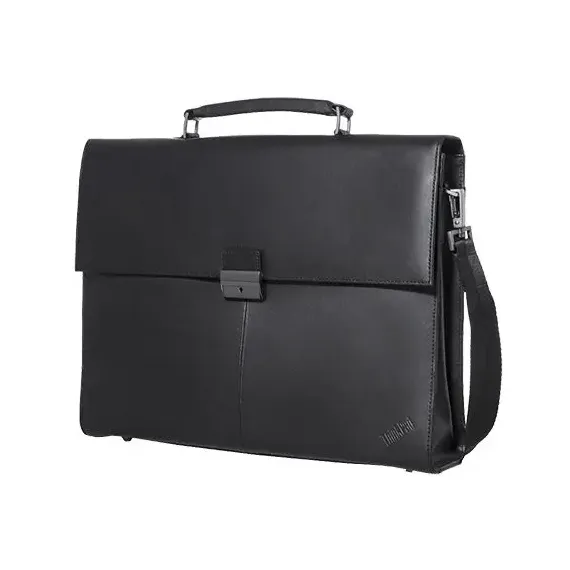 СУМКА ДЛЯ НОУТБУКА LENOVO EXECUTIVE LEATHER, 14", НАТУРАЛЬНАЯ КОЖА, ЧЁРНЫЙ