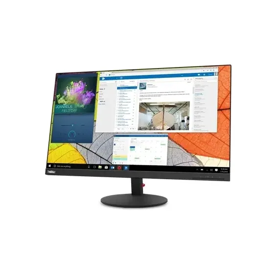 27" МОНИТОР ОФИСНЫЙ LENOVO THINKVISION S27Q-10, IPS 2560 X 1440 QHD, ЧЁРНЫЙ