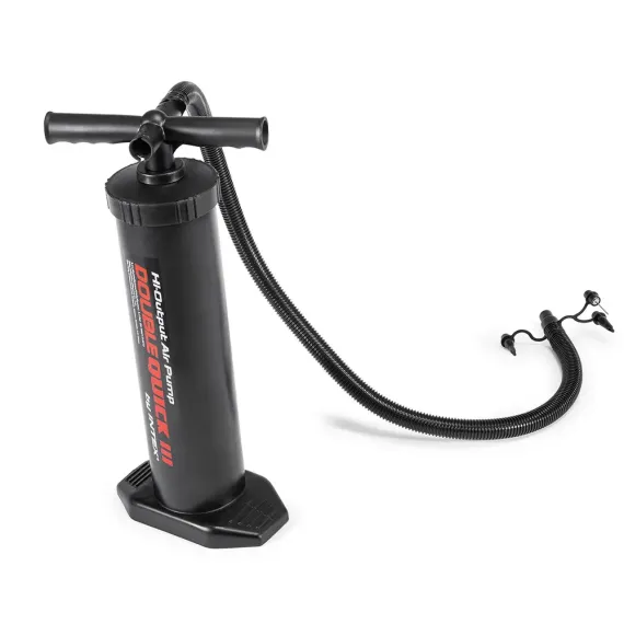 АКСЕССУАРЫ ДЛЯ БАССЕЙНА INTEX DOUBLE QUICK III HAND PUMP, ЧЁРНЫЙ, 68615