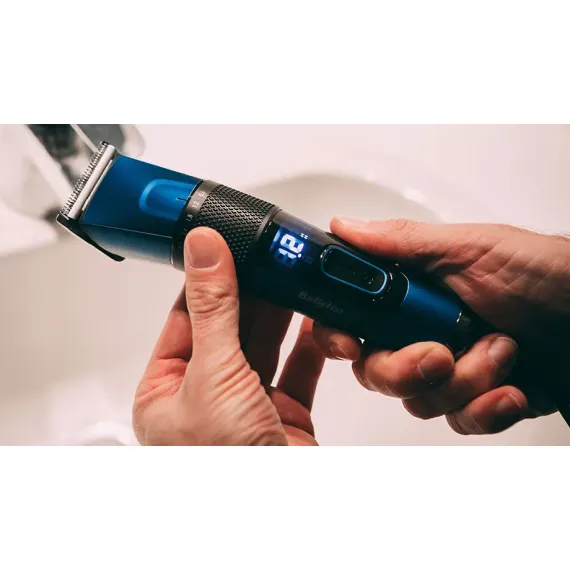 APARAT DE TUNS BABYLISS E990E, ALBASTRU | NEGRU