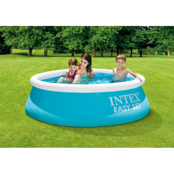 PISCINA GONFLABILA INTEX EASY SET, 886L, ALBASTRU DESCHIS, 28101