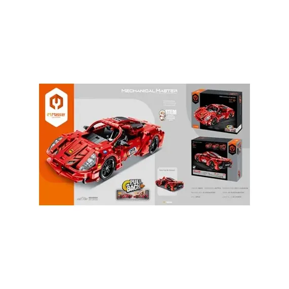 CONSTRUCTOR IM.MASTER PULL BACK CAR