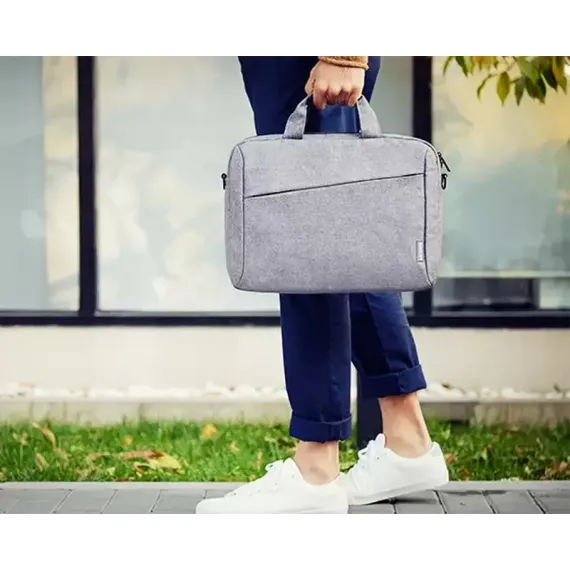 СУМКА ДЛЯ НОУТБУКА LENOVO T210, 15.6", ПОЛИЭСТЕР, СЕРЫЙ