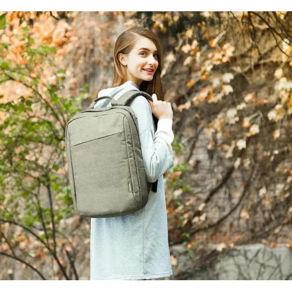 RUCSAC PENTRU LAPTOP LENOVO B210, 15.6", POLIESTER, GRI