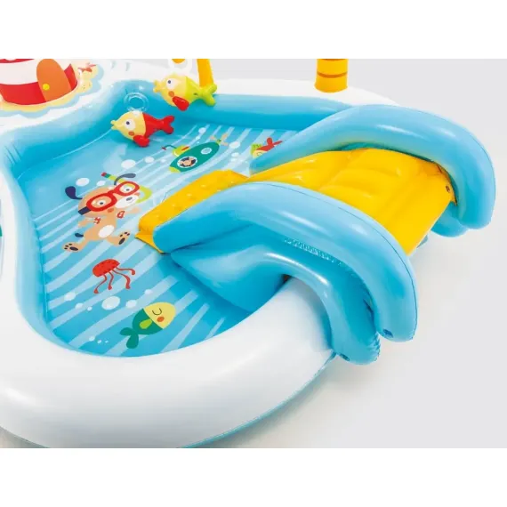 НАДУВНОЙ БАССЕЙН INTEX FISHING FUN, 182Л, РАЗНОЦВЕТНЫЙ, 57162