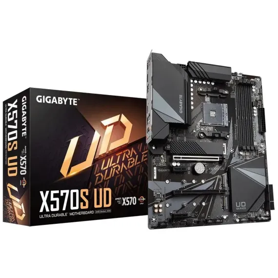 PLACA DE BAZA GIGABYTE X570S UD, AM4, AMD X570, ATX
