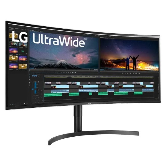 37,5" MONITOR LG 38WN75C-B, IPS 3840X1600 UW4K, NEGRU
