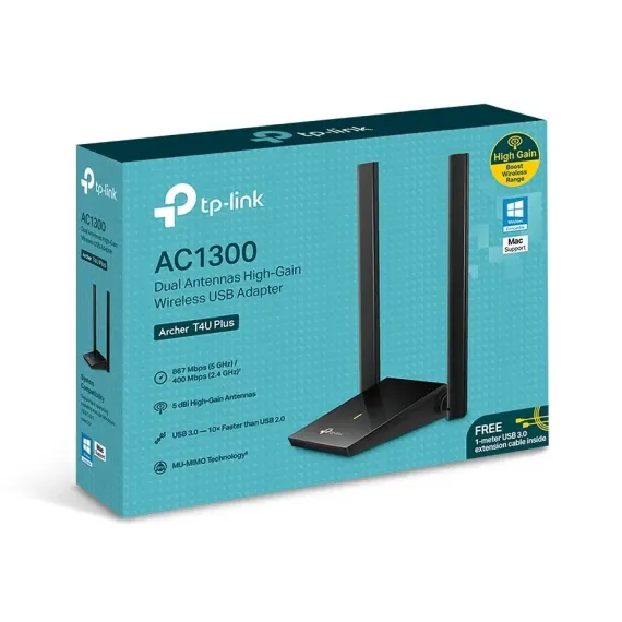 USB AДАПТЕР TP-LINK ARCHER T4U PLUS