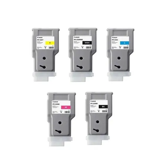 КАРТРИДЖ ЧЕРНИЛЬНЫЙ CANON PFI-320, 2890C001, ЧЕРНЫЙ