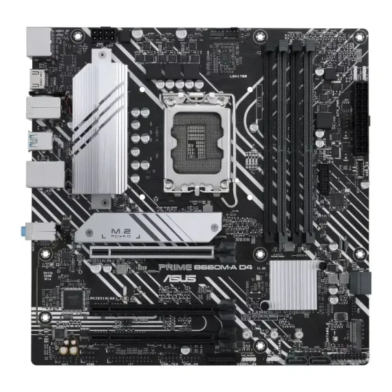 МАТЕРИНСКАЯ ПЛАТА ASUS PRIME B660M-A D4, LGA1700, INTEL B660, MICRO-ATX