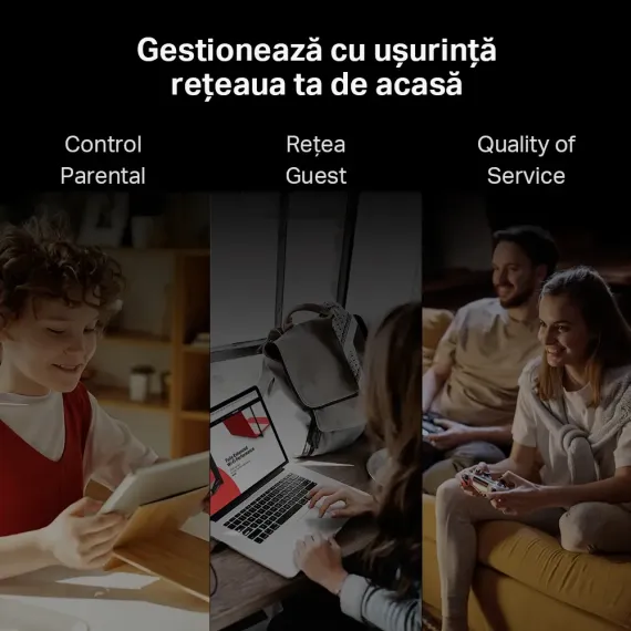 БЕСПРОВОДНОЙ МАРШРУТИЗАТОР MERCUSYS MR30G, ЧЁРНЫЙ