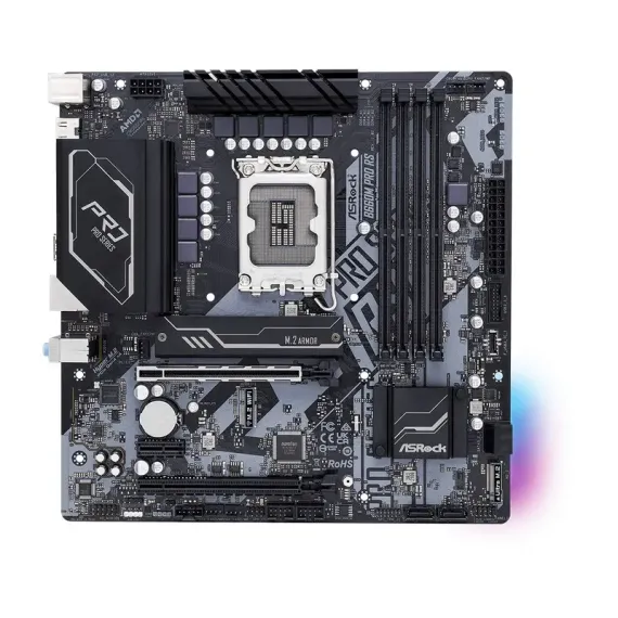 МАТЕРИНСКАЯ ПЛАТА ASROCK B660M PRO RS, LGA1700, INTEL B660, MICRO-ATX