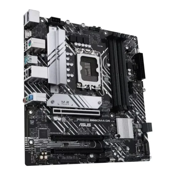 МАТЕРИНСКАЯ ПЛАТА ASUS PRIME B660M-A D4, LGA1700, INTEL B660, MICRO-ATX