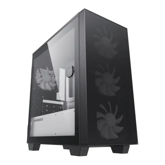 CARCASA PC GAMEMAX AERO MINI, MINI-TOWER, ATX, NEGRU