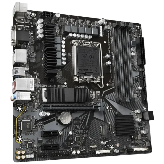 МАТЕРИНСКАЯ ПЛАТА GIGABYTE B660M DS3H DDR4, LGA1700, INTEL B660, MICRO-ATX