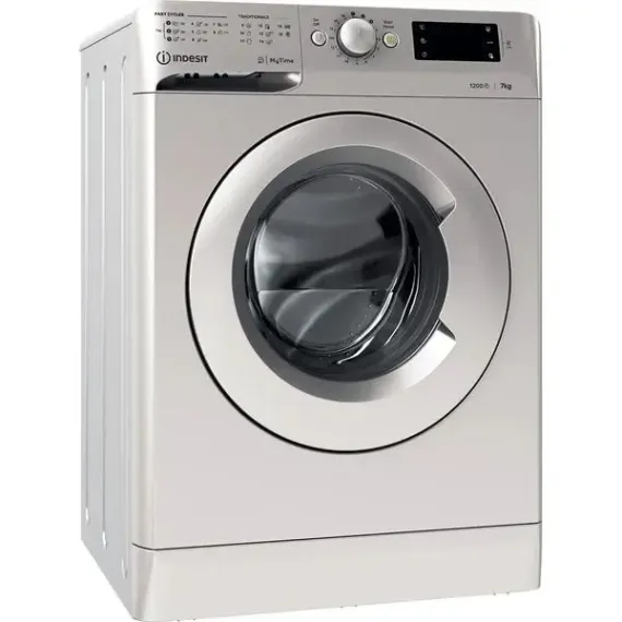 СТИРАЛЬНАЯ МАШИНА INDESIT OMTWE 71252 S, 7КГ, СЕРЕБРИСТЫЙ