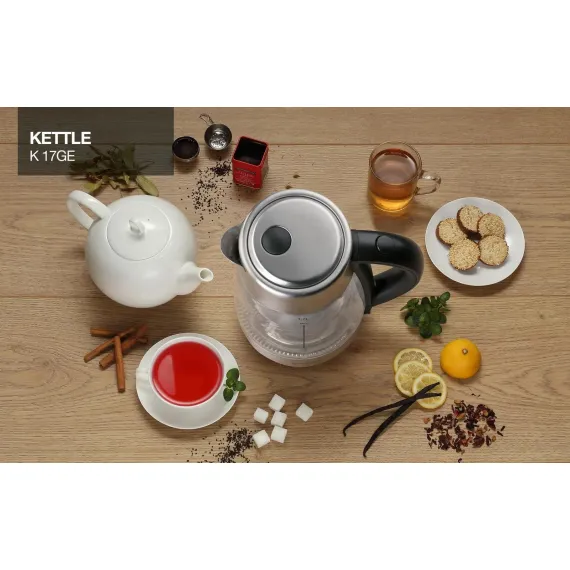 FIERBATOR ELECTRIC GORENJE K17GE, ARGINTIU