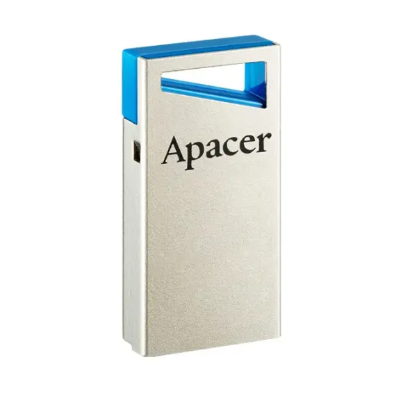 USB FLASH НАКОПИТЕЛЬ APACER AH155, 128ГБ, СЕРЕБРИСТЫЙ/СИНИЙ