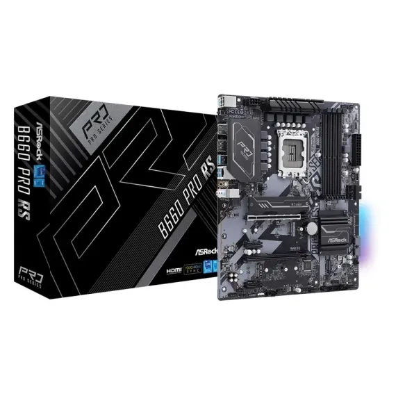 PLACA DE BAZA ASROCK B660 PRO RS, LGA1700, INTEL B660, ATX