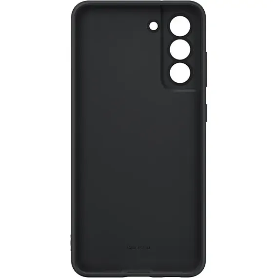 HUSA SAMSUNG SILICONE COVER FOR GALAXY S21 FE, NEGRU