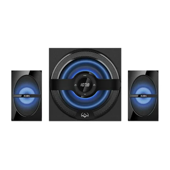 КОМПЬЮТЕРНЫЕ КОЛОНКИ 2.1 SVEN MS-2080, ЧЁРНЫЙ