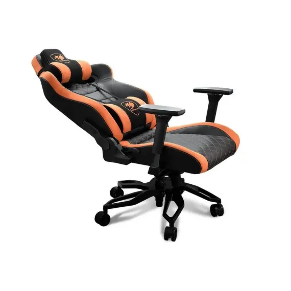 ИГРОВОЕ КРЕСЛО COUGAR ARMOR TITAN PRO, ПВХ КОЖА, ЧЁРНЫЙ/ОРАНЖЕВЫЙ