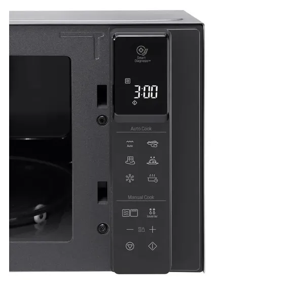 CUPTOR CU MICROUNDE LG MH6595CIS, ARGINTIU