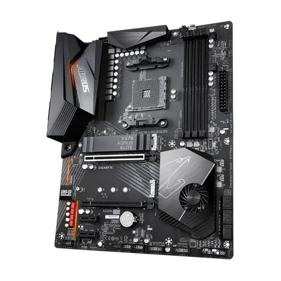 МАТЕРИНСКАЯ ПЛАТА GIGABYTE X570 AORUS ELITE, AM4, AMD X570, ATX