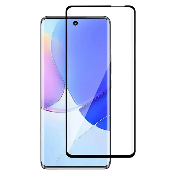 ЗАЩИТНОЕ СТЕКЛО XCOVER HUAWEI NOVA 9 - FULL GLUE PREMIUM, ЧЁРНЫЙ