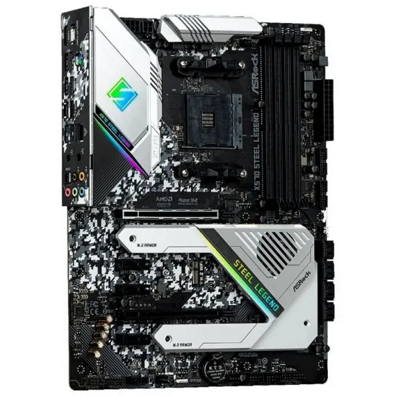 МАТЕРИНСКАЯ ПЛАТА ASROCK X570 STEEL LEGEND, AM4, AMD X570, ATX