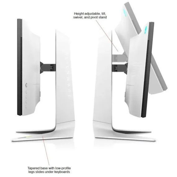 27" ИГРОВОЙ МОНИТОР DELL ALIENWARE AW2721D, IPS 2560 X 1440 QHD, БЕЛЫЙ