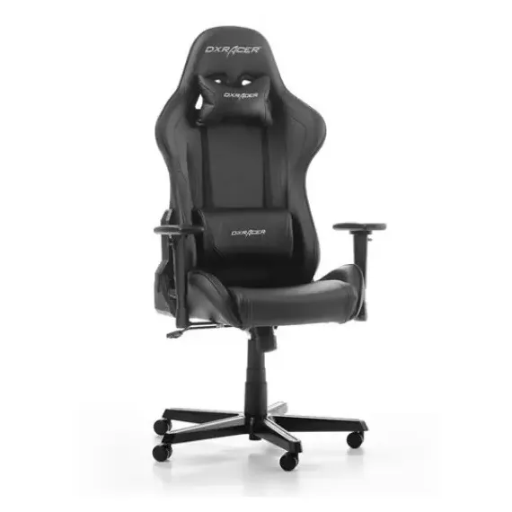 ИГРОВОЕ КРЕСЛО DXRACER FORMULA, ИСКУССТВЕННАЯ КОЖА, ЧЁРНЫЙ