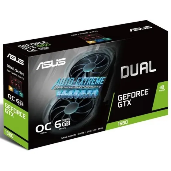 ВИДЕОКАРТА ASUS TUF-GTX1660S-6G-GAMING,  6GB GDDR6 192БИТ