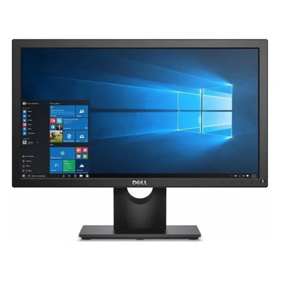 19,5" MONITOR DELL E2016HV, TN 1600X900 HD+, NEGRU