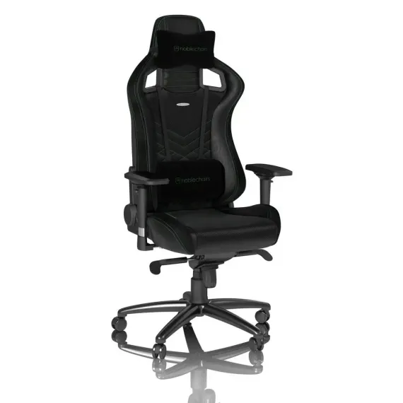 SCAUN GAMING NOBLECHAIRS EPIC, PU PIELE, NEGRU/VERDE