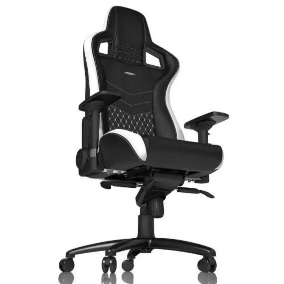 ИГРОВОЕ КРЕСЛО NOBLECHAIRS EPIC, ИСКУССТВЕННАЯ КОЖА, ЧЕРНЫЙ/КРАСНЫЙ/БЕЛЫЙ
