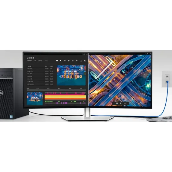 34,14" MONITOR DELL U3421WE, IPS 3440X1440 WQHD, NEGRU/ARGINTIU