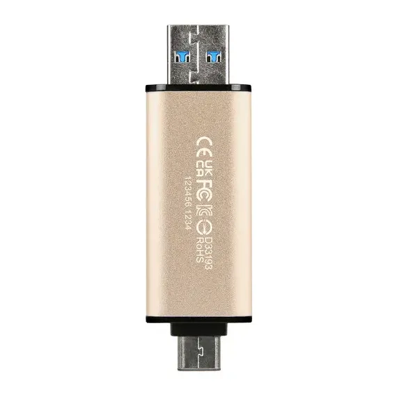 USB FLASH НАКОПИТЕЛЬ TRANSCEND JETFLASH 930C, 512ГБ, ЗОЛОТИСТЫЙ