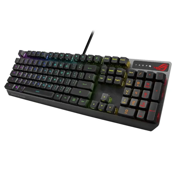 TASTATURA ASUS STRIX SCOPE RX, CU FIR, NEGRU