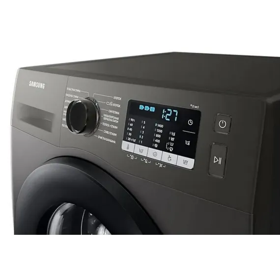 СТИРАЛЬНАЯ МАШИНА SAMSUNG WW90TA047AX, 9КГ, СЕРЫЙ