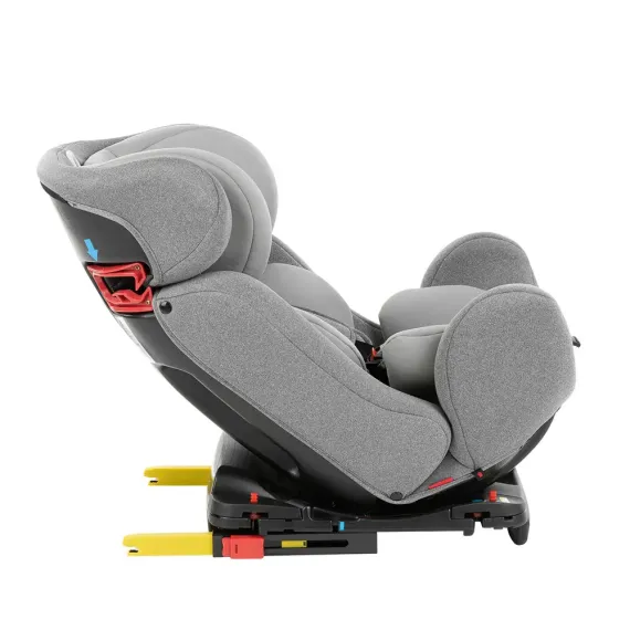 ДЕТСКОЕ АВТОКРЕСЛО 3-В-1 KIKKA BOO 4 SAFE ISOFIX, ГРУППА 0+/1/2/3 (0-36 КГ), СЕРЫЙ