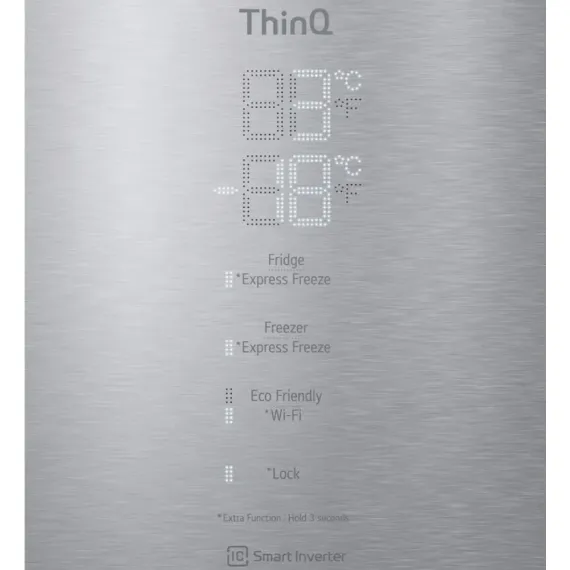 FRIGIDER LG GA-B509PSAM, ARGINTIU
