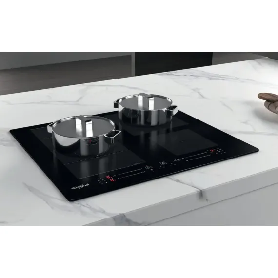 PLITA CU INDUCTIE WHIRLPOOL WF S0160 NE, NEGRU