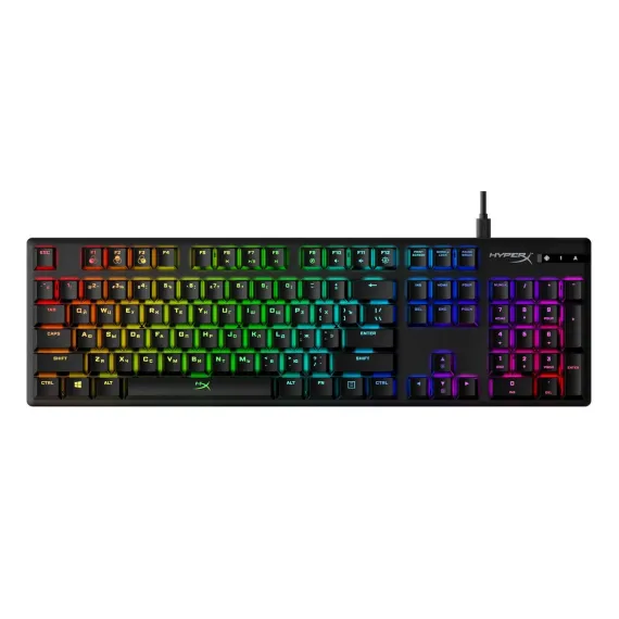TASTATURA HYPERX ALLOY ORIGINS, CU FIR, NEGRU